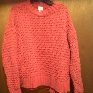 A New Day coral sweater size small